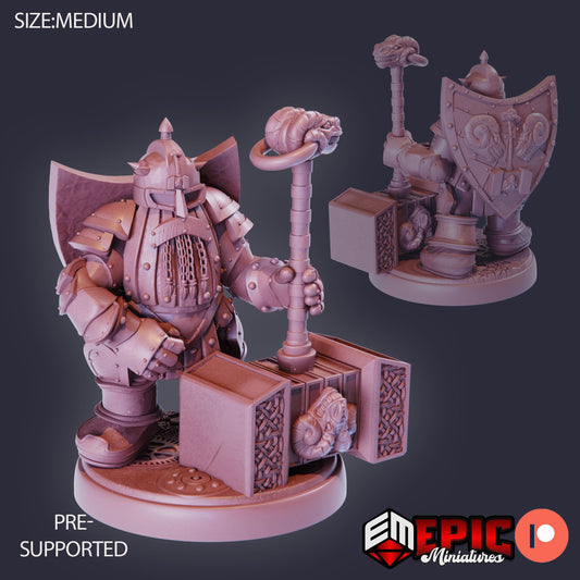 Steel Dwarf (3 Variants) - Epic Miniatures