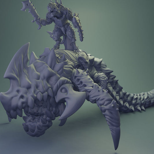 Rat Riding a Worm (6 Variants Available) - Brayan Nafarrate