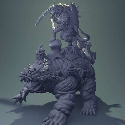 Rat Riding a Mole (6 Variants Available) - Brayan Nafarrate