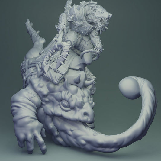 Rat Riding a Frog (6 Variants Available) - Brayan Nafarrate