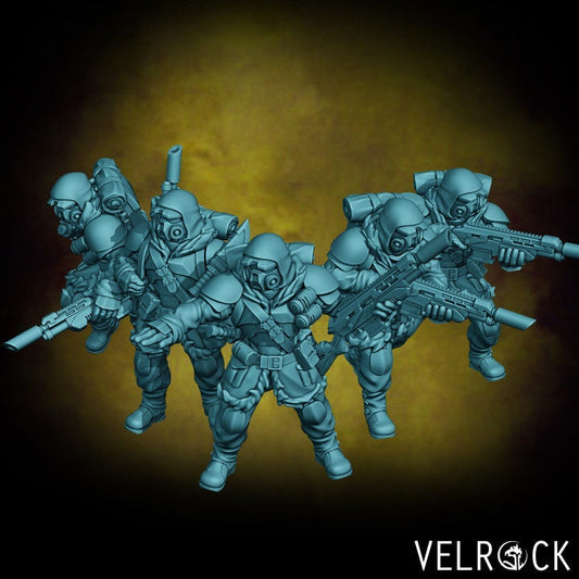 Tempest Guardsmen Outcasts (5 Variants Available) - Velrock