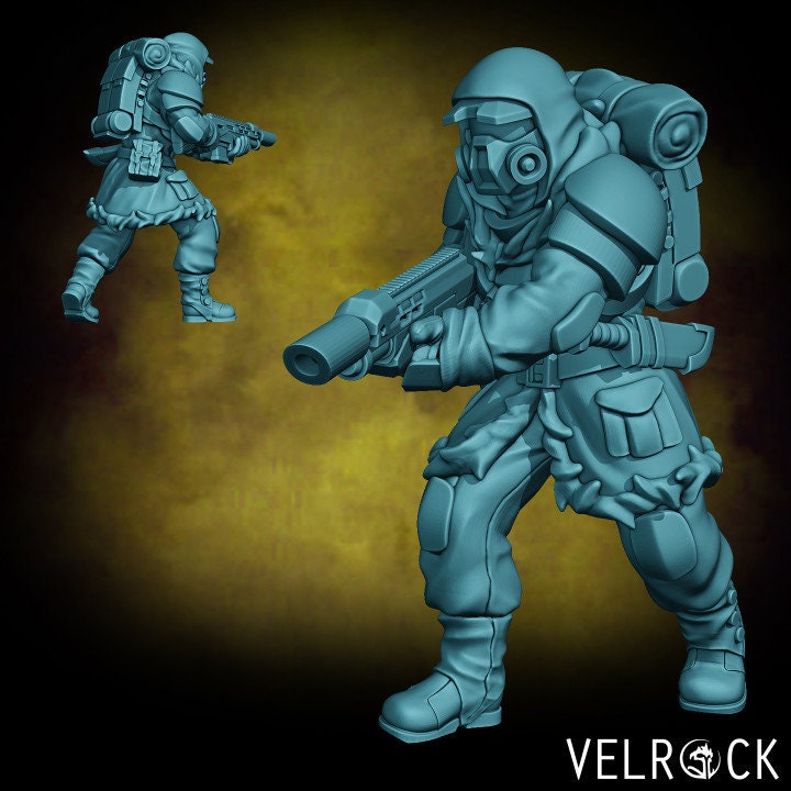 Tempest Guardsmen Outcasts (5 Variants Available) - Velrock