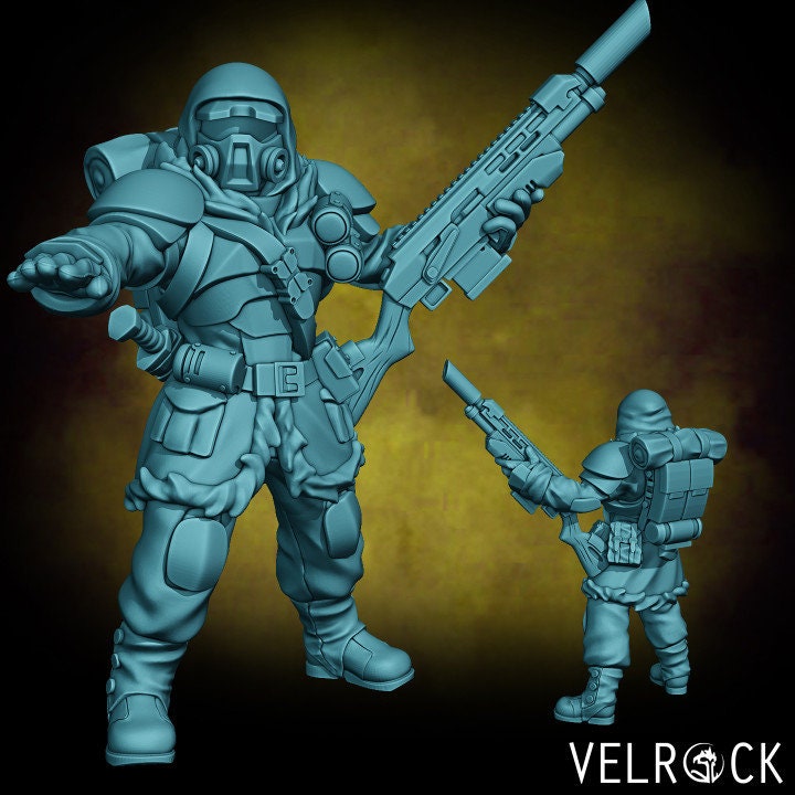 Tempest Guardsmen Outcasts (5 Variants Available) - Velrock