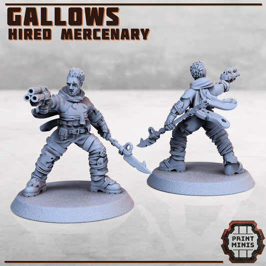 Gallows - Mercenary - Print Minis