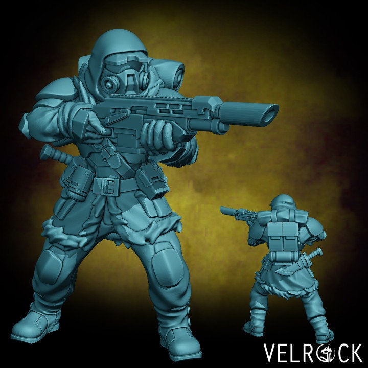 Tempest Guardsmen Outcasts (5 Variants Available) - Velrock