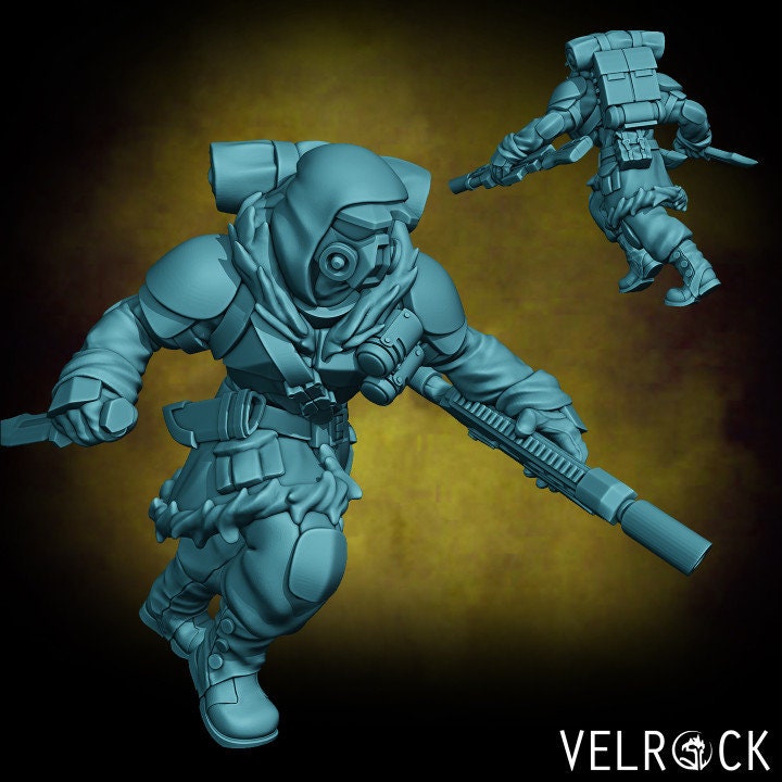 Tempest Guardsmen Outcasts (5 Variants Available) - Velrock