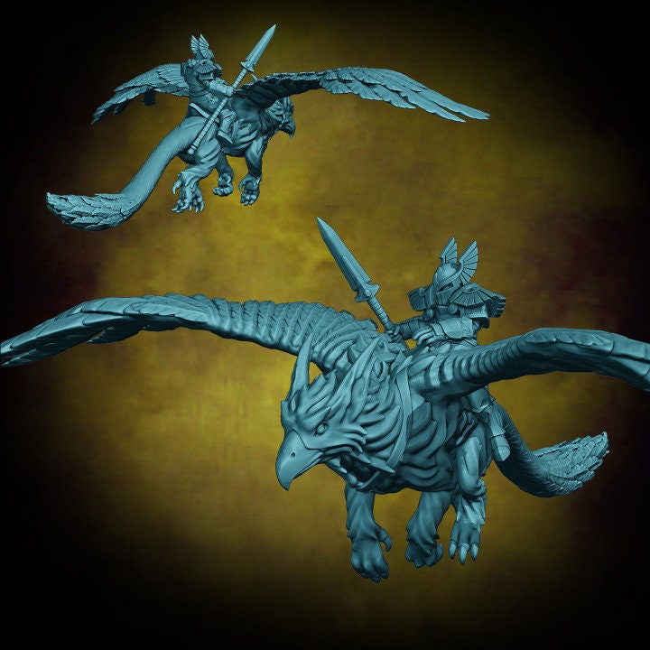 Griffon and Rider (2 Variants Available) - Velrock