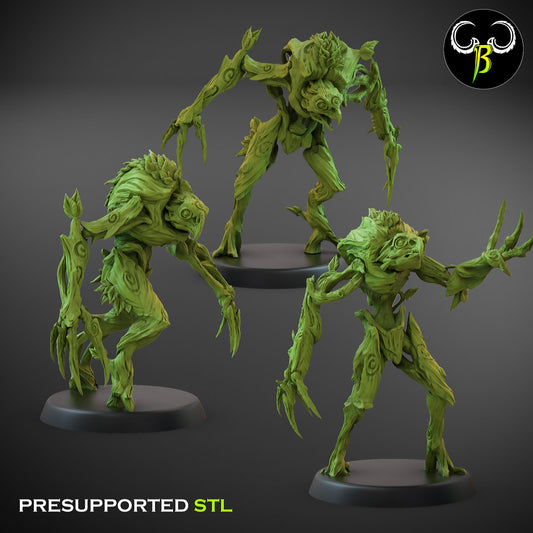 Night Spirit Set 1 (3 Variants Available) - Clay Beast Creations