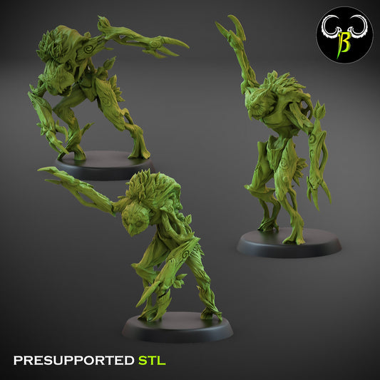Feral Spirit Set 3 (3 Variants Available) - Clay Beast Creations