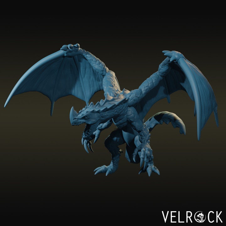 Young Green Dragon (2 Variants) - Velrock