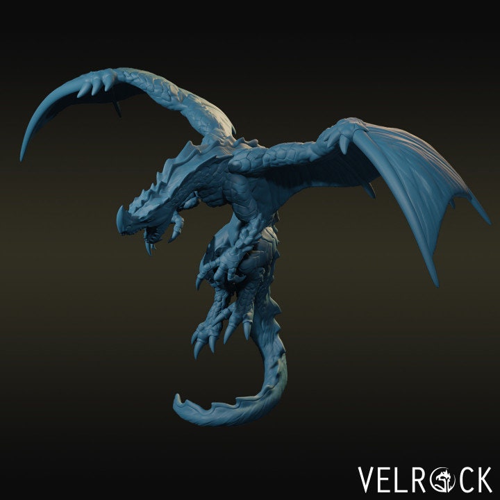 Young Green Dragon (2 Variants) - Velrock