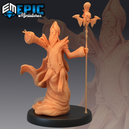 Yellow Bishop (3 Variants) - Epic Miniatures