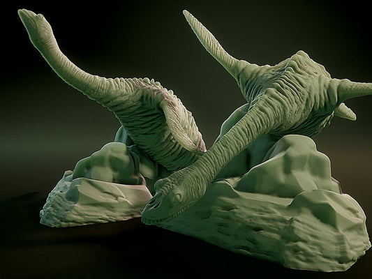 Plesiosaurus (4 Variants Available) - Brayan Nafarrate