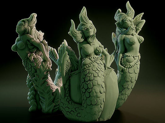 Mermaid (3 Poses Available) - Brayan Nafarrate