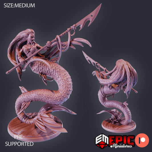 Mermaid (3 Variants) - Epic Miniatures