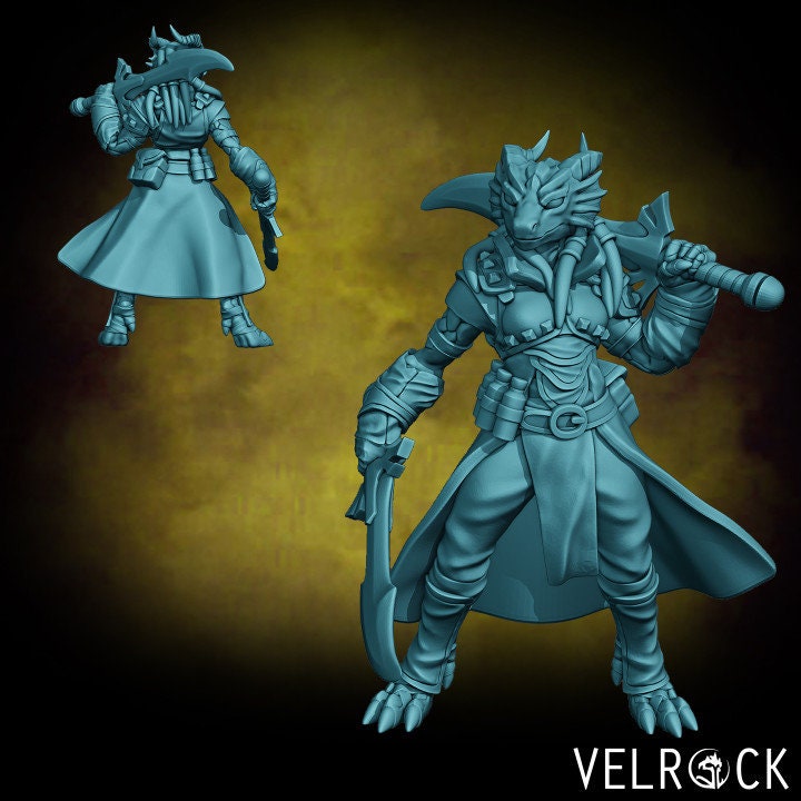 Female Dragonfolk Set 2 (5 Variants) - Velrock