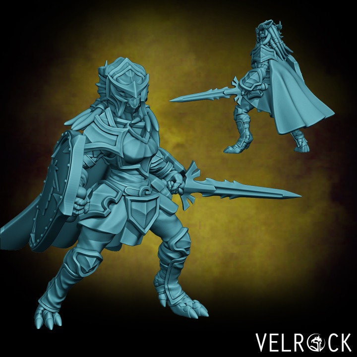 Female Dragonfolk Set 2 (5 Variants) - Velrock