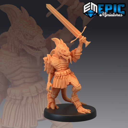 Lizardfolk (6 Variants) - Epic Miniatures