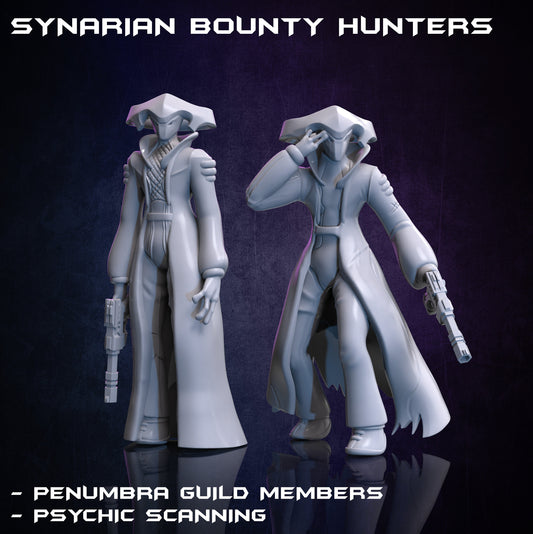 Alien Bounty Hunter (2 Variants Available) - Print Minis