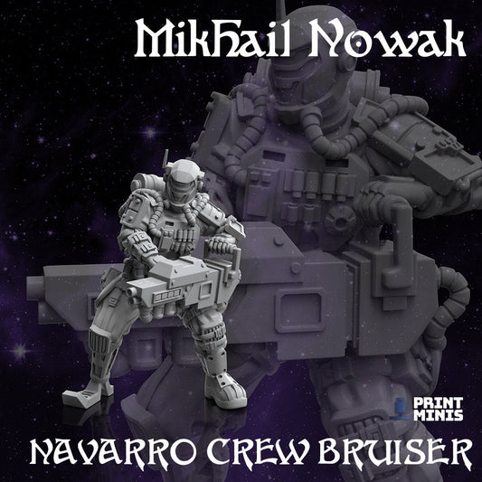 Mikhail Nowak - Bruiser - Print Minis