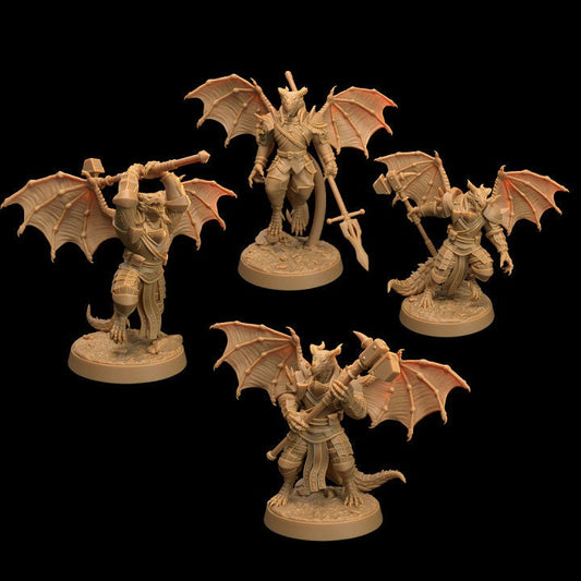 Wyrmblood Draconians (4 Variants Available) - Dragon Trapper's Lodge