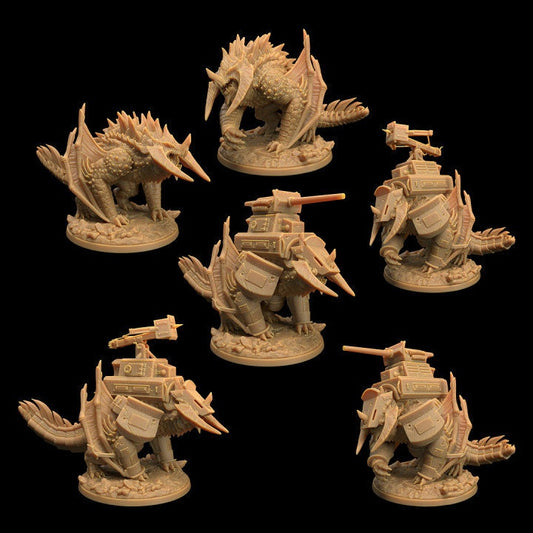 Siege Wyverns (6 Variants Available) - Dragon Trapper's Lodge