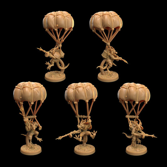 Kobold Paratroopers (5 Variants Available) - Dragon Trapper's Lodge