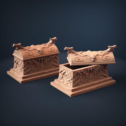Draugr Coffin - Terrain Piece - Artisan Guild