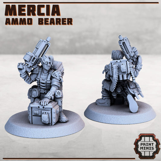 Mercia - Ammo Bearer - Print Minis