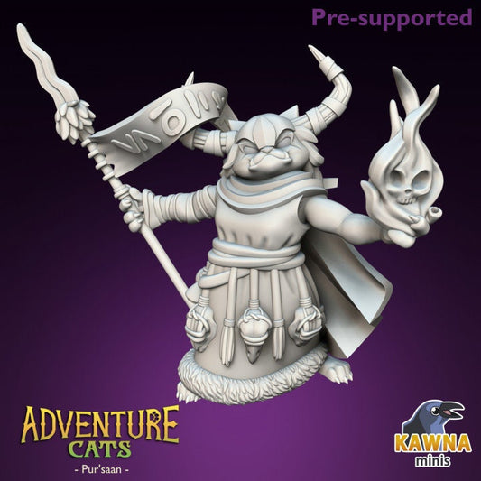 Pur'Saan Warlock (2 Variants Available) - Kawna Minis