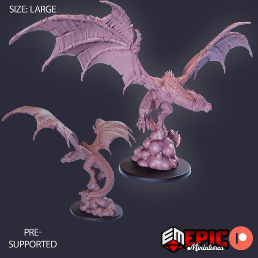 Draconic Wyvern (4 Variants) - Epic Miniatures