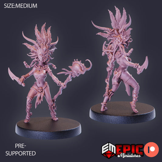 Cannibal Tribe (6 Variants) - Epic Miniatures