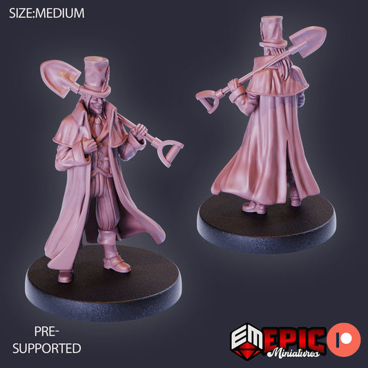 Grave Digger (3 Variants) - Epic Miniatures