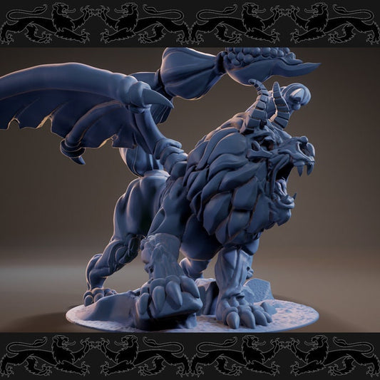 Undead Manticore - Brayan Nafarrate