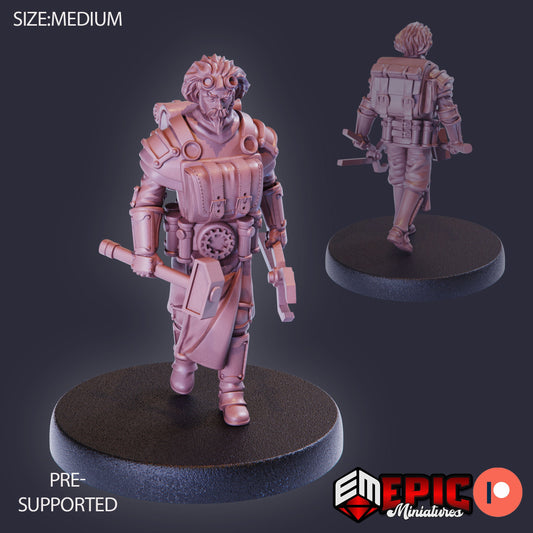 Artificer Baldrick (3 Variants Available) - Epic Miniatures