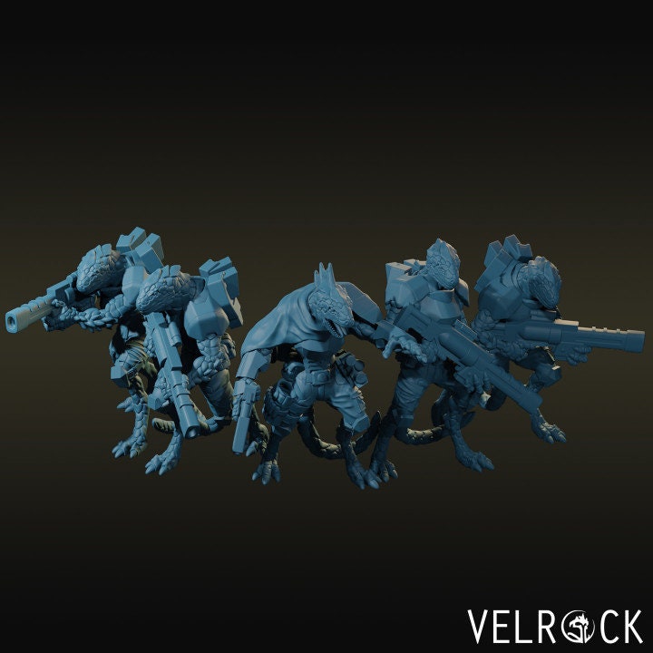 Reptilian Solder - Basic Unit (5 Variants Available) - Velrock