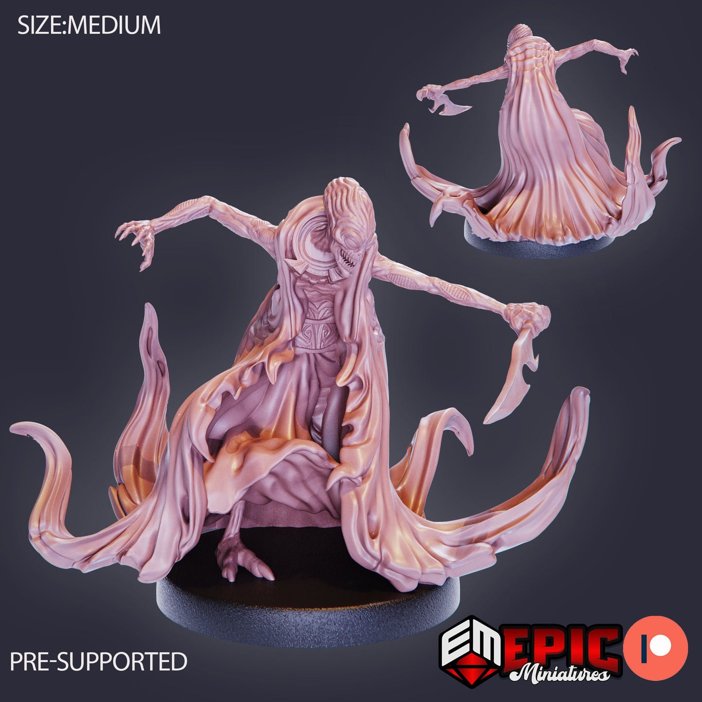 Ultro Demon (3 Variants Available) - Epic Miniatures