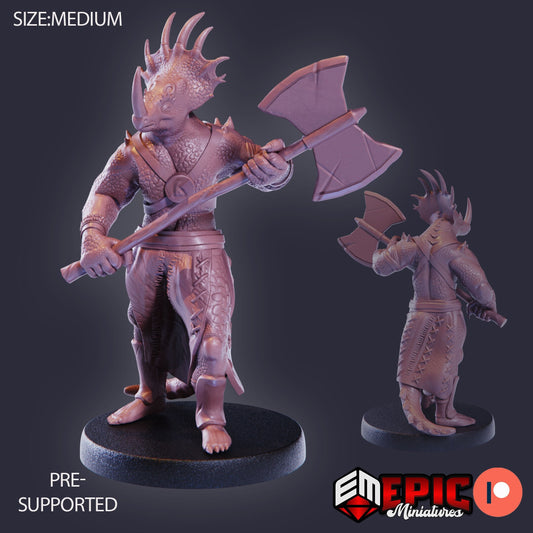 Dinosaur Tribe (3 Variants Available) - Epic Miniatures