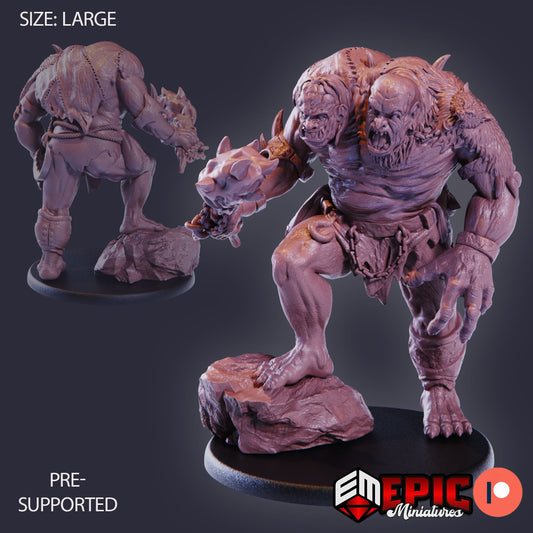 Ettin Ancestor (3 Variants) - Epic Miniatures