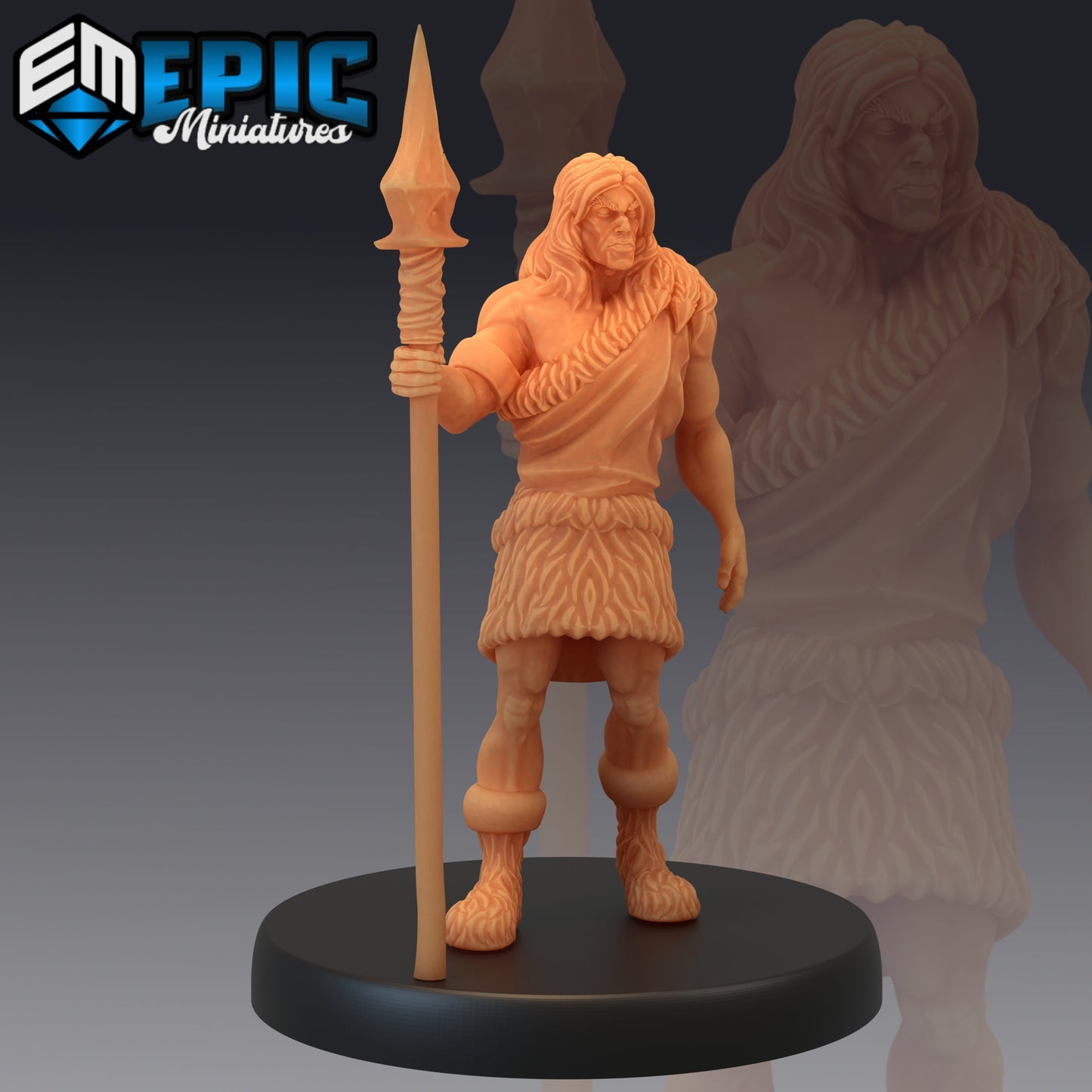 Caveman (3 Variants) - Epic Miniatures