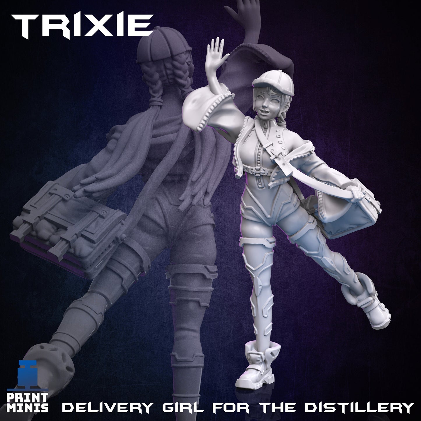 Delivery Girl Trixie - Print Minis