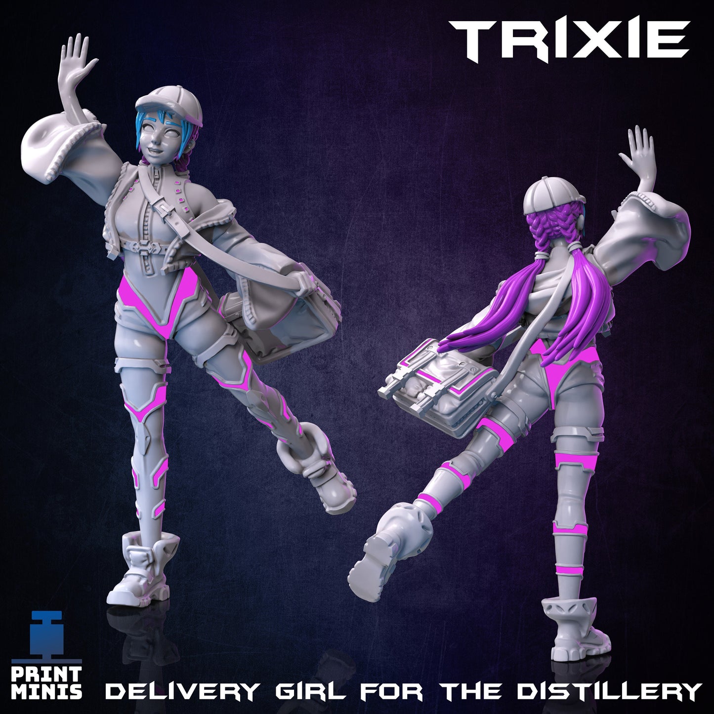 Delivery Girl Trixie - Print Minis