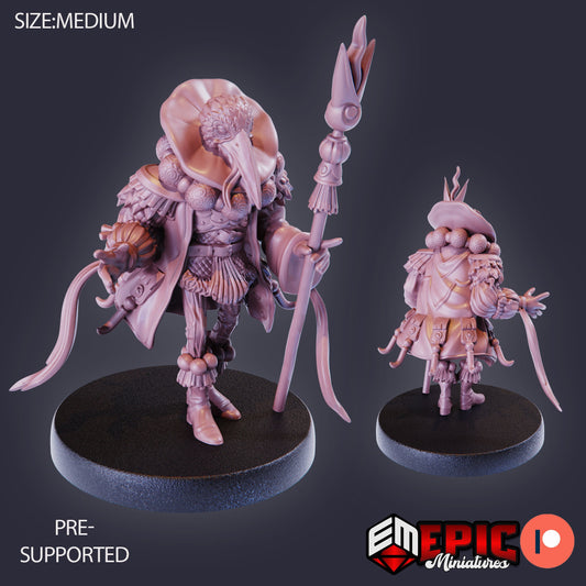 Noble Crane Folk (3 Variants Available) - Epic Miniatures