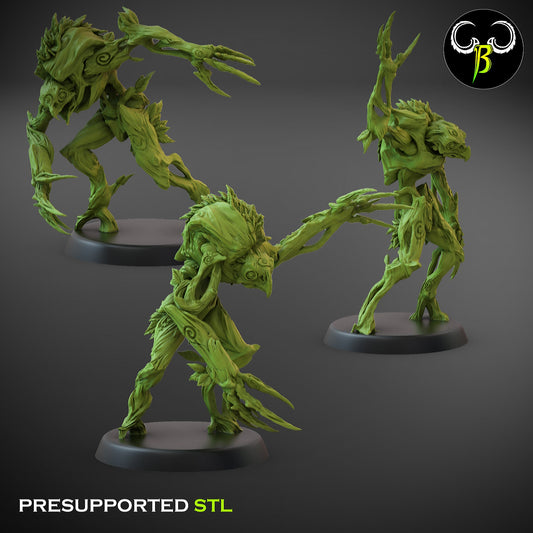 Night Spirit Set 3 (3 Variants Available) - Clay Beast Creations