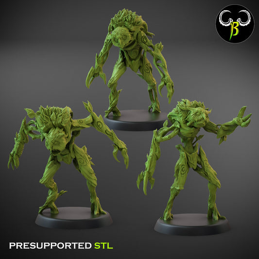 Feral Spirit Set 1 (3 Variants Available) - Clay Beast Creations