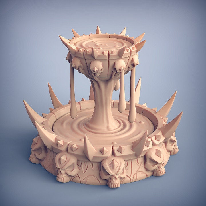 Soulless Chalice Fountain - Terrain Piece - Artisan Guild