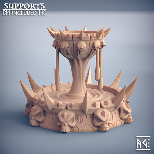 Soulless Chalice Fountain - Terrain Piece - Artisan Guild