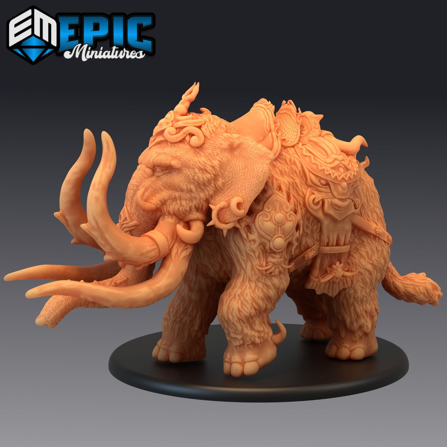 Dire Mammoth (2 Variants Available) - Epic Miniatures