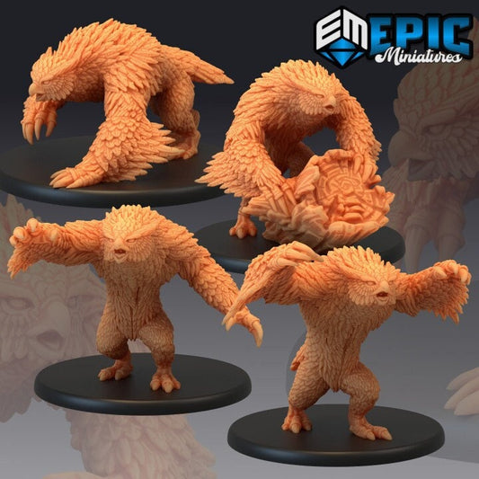 Owlbear (4 Variants Available) - Epic Miniatures