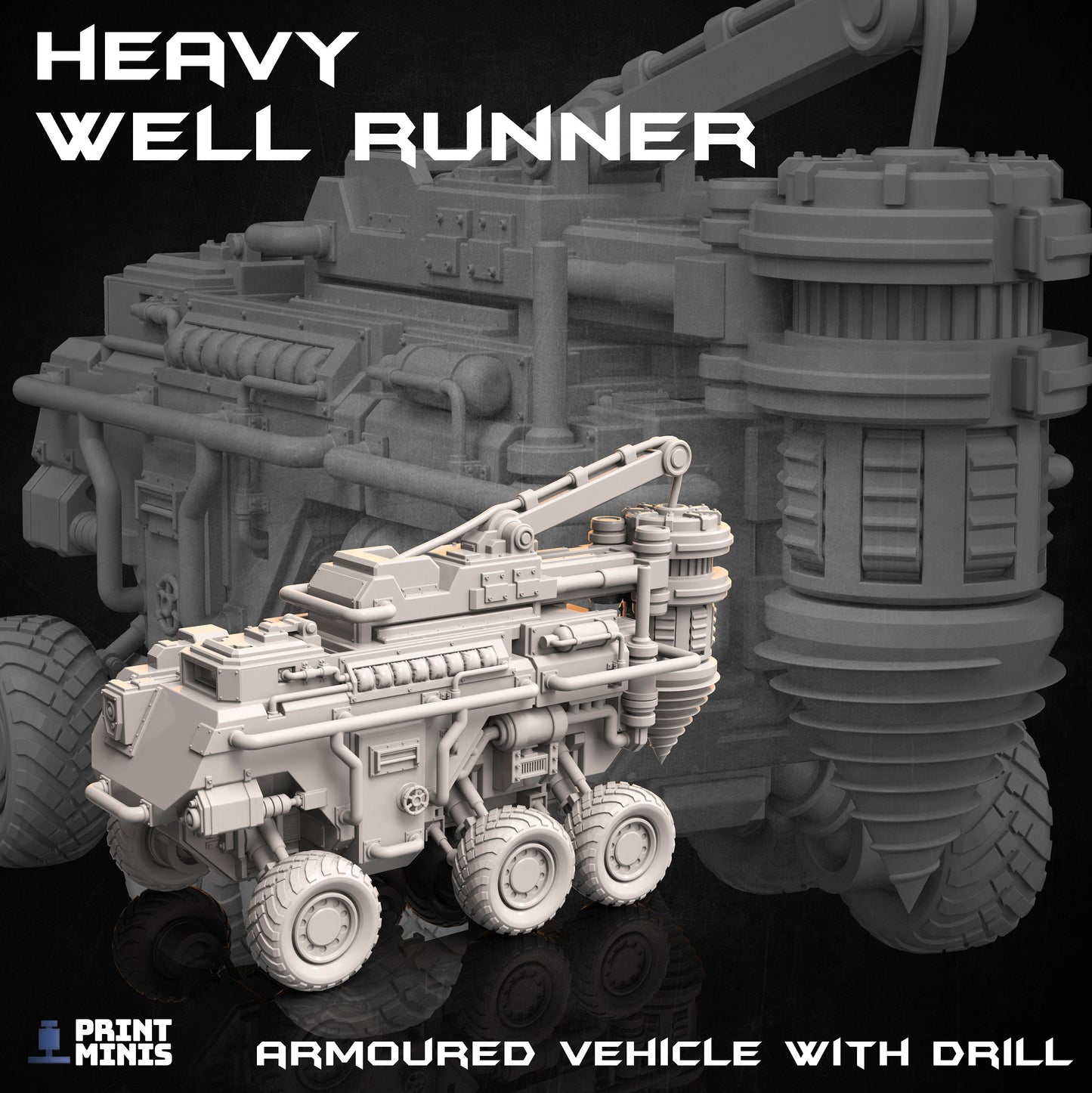 Well Runner (2 Variants Available) - Print Minis